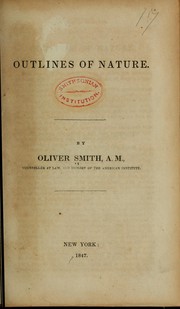 Cover of: Outlines of nature