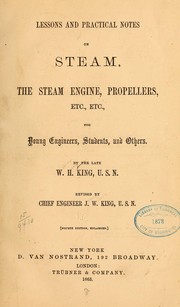 Cover of: Lessons and practical notes on steam