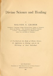 Cover of: Divine science and healing