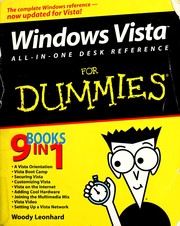 Cover of: Windows Vista all-in-one desk reference for dummies