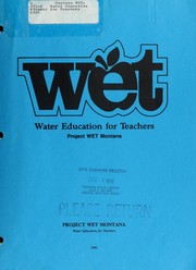 Cover of: Montana WET, Water Education for Teachers