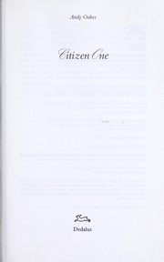 Cover of: Citizen one