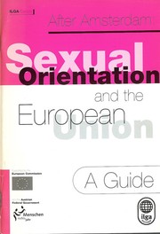 Cover of: After Amsterdam. Sexual Orientation and the European union