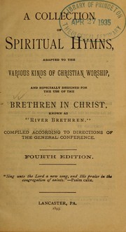 Cover of: A Collection of spiritual hymns