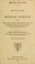 Cover of: Medical lexicon