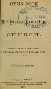 Cover of: Hymn book of the Methodist Protestant Church by Methodist Protestant Church, Methodist Protestant Church