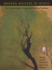 Cover of: Modern masters of Kyoto by Michiyo Morioka