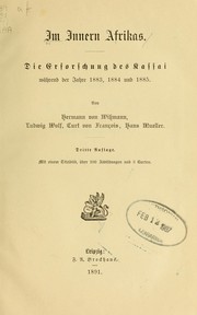 Cover of: Im Innern Afrikas by Wissmann, Hermann von