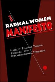 Cover of: The Radical Women Manifesto by 