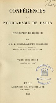 Oeuvres du R.P. Henri-Dominique Lacordaire de l'Ordre des Frères Prêcheurs by Henri-Dominique Lacordaire