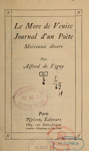 Cover of: [Théâtre]