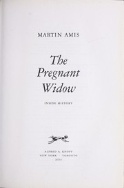 The pregnant widow by Martin Amis