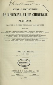Cover of: Nouveau dictionnaire de medecine et de chirurgie pratiques
