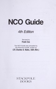 Cover of: NCO guide.