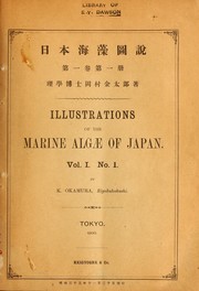 Cover of: Nihon kaisō zusetsu =: Illustrations of the marine algae of Japan