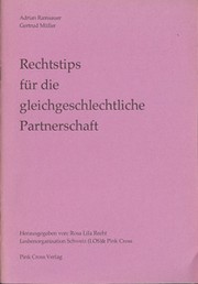 Cover of: Rechtstips für die gleichgeschlechtliche Partnerschaft