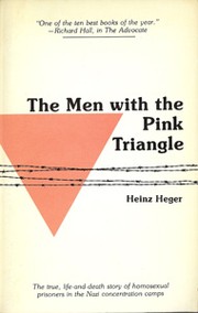 Cover of: The men with the pink triangle: Translated by David Fernbach