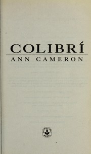 Cover of: Colibri by Ann Cameron