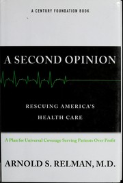 Cover of: A second opinion by Arnold S. Relman