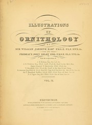 Illustrations of ornithology by Sir William Jardine