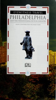 Cover of: Philadelphia and the Pennsylvania Dutch country by Richard Varr