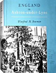 Cover of: England in Ashton-under-Lyne | Winifred M. Bowman