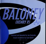 Cover of: Baloney, Henry P. by Jon Scieszka