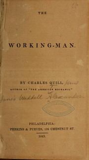 Cover of: The working-man