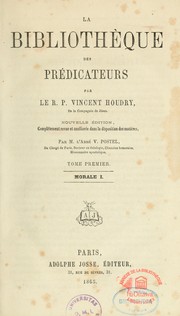 Cover of: La bibliothèque des prédicateurs