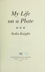 Cover of: My life on a plate