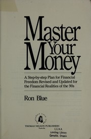 Cover of: Master your money by Ron Blue