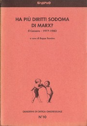 Cover of: Quaderni di Critica Omosessuale N. 10: Ha piu' diritti Sodoma di Marx? Il Cassero - 1977 - 1982