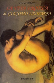 Cover of: La vita erotica di Giacomo Leopardi