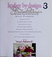 Cover of: Kosher by design entertains.