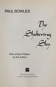Cover of: The sheltering sky