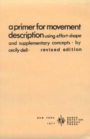 Cover of: Primer for Movement Description Using Effort/Shape