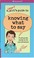Cover of: A smart girl's guide to knowing what to say