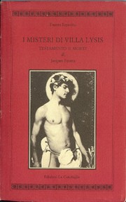 Cover of: I misteri di villa Lysis
