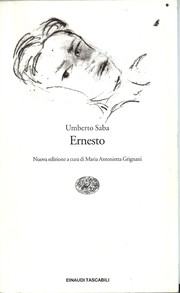 Cover of: Ernesto by Umberto Saba