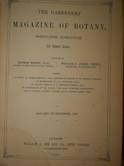 Cover of: Paxton's magazine of botany and register of flowering plants by Sir Joseph Paxton