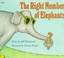 Cover of: Right Number of Elephants