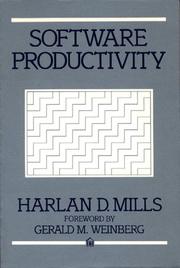 Software productivity by Harlan D. Mills