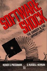 Cover of: Software shock: the danger & the opportunity