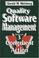 Cover of: Quality Software Management