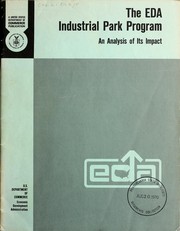 Cover of: The EDA industrial park program | United States. Economic Development Administration.