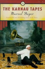 Cover of: Karnau by Marcel Beyer
