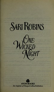 Cover of: One wicked night