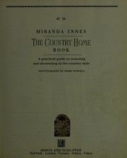 Cover of: Miranda Innes