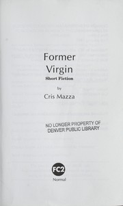 Cover of: Former virgin: short fiction