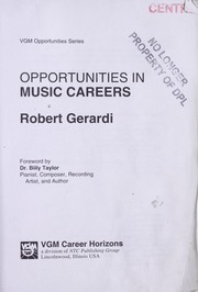 Cover of: Opportunities in Music Careers